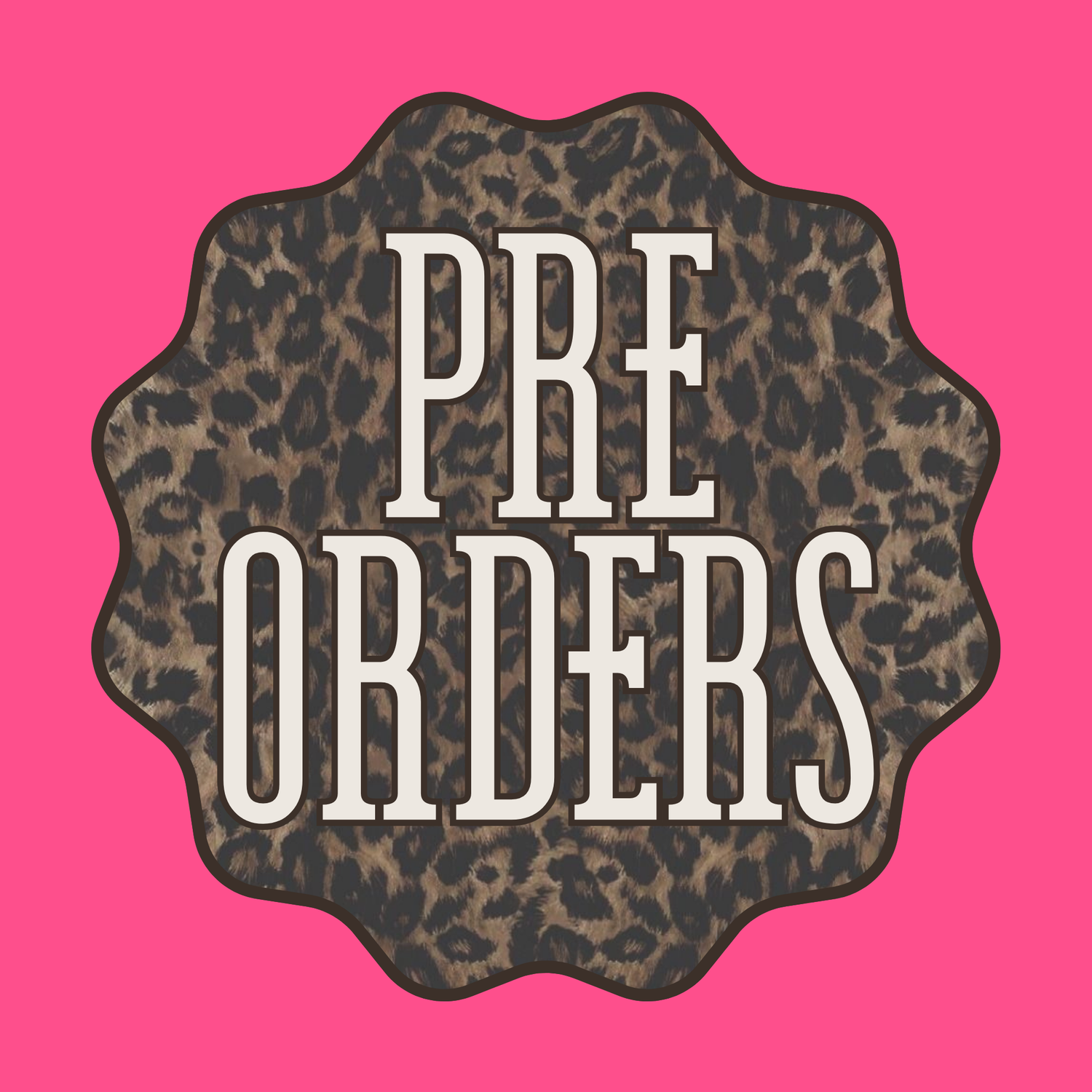 Pre orders