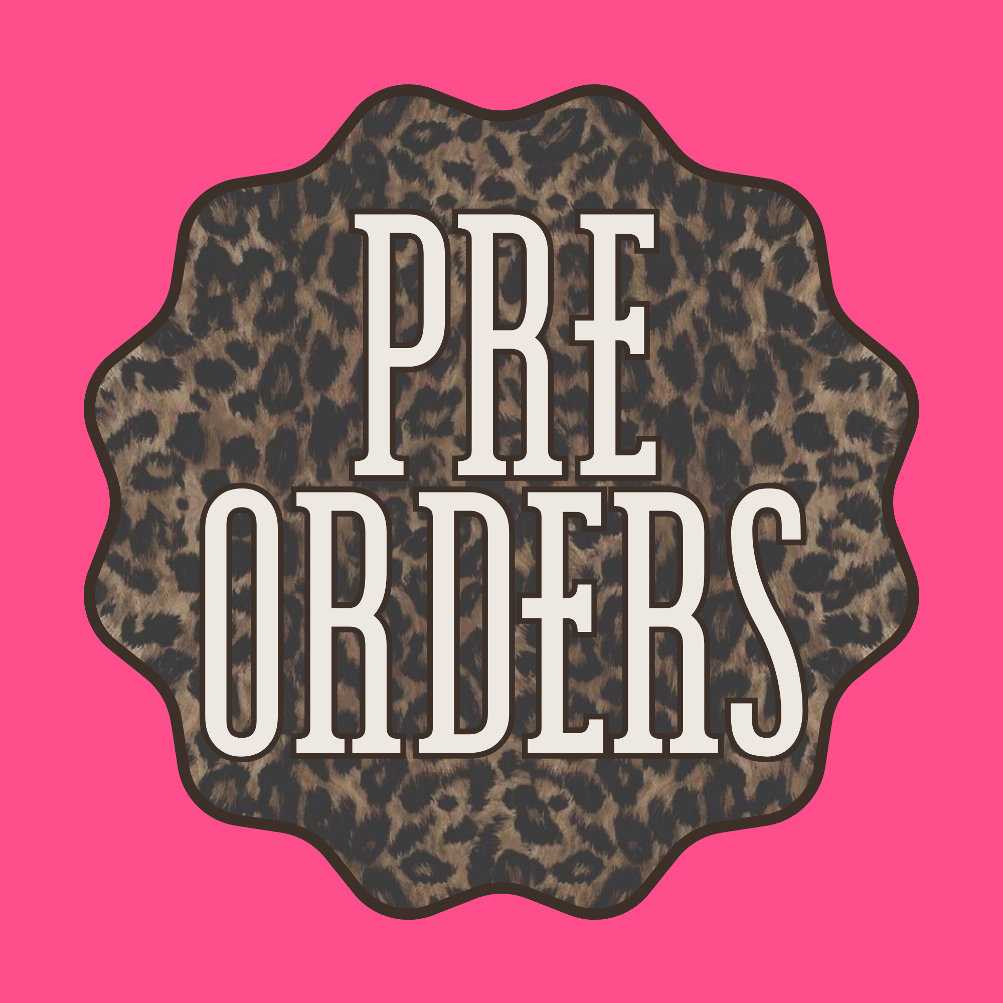 Pre orders