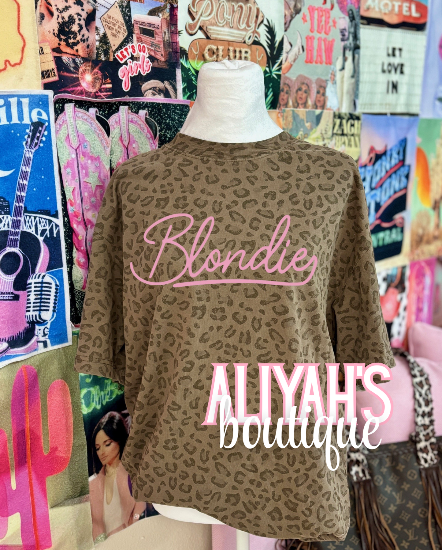Leopard tee