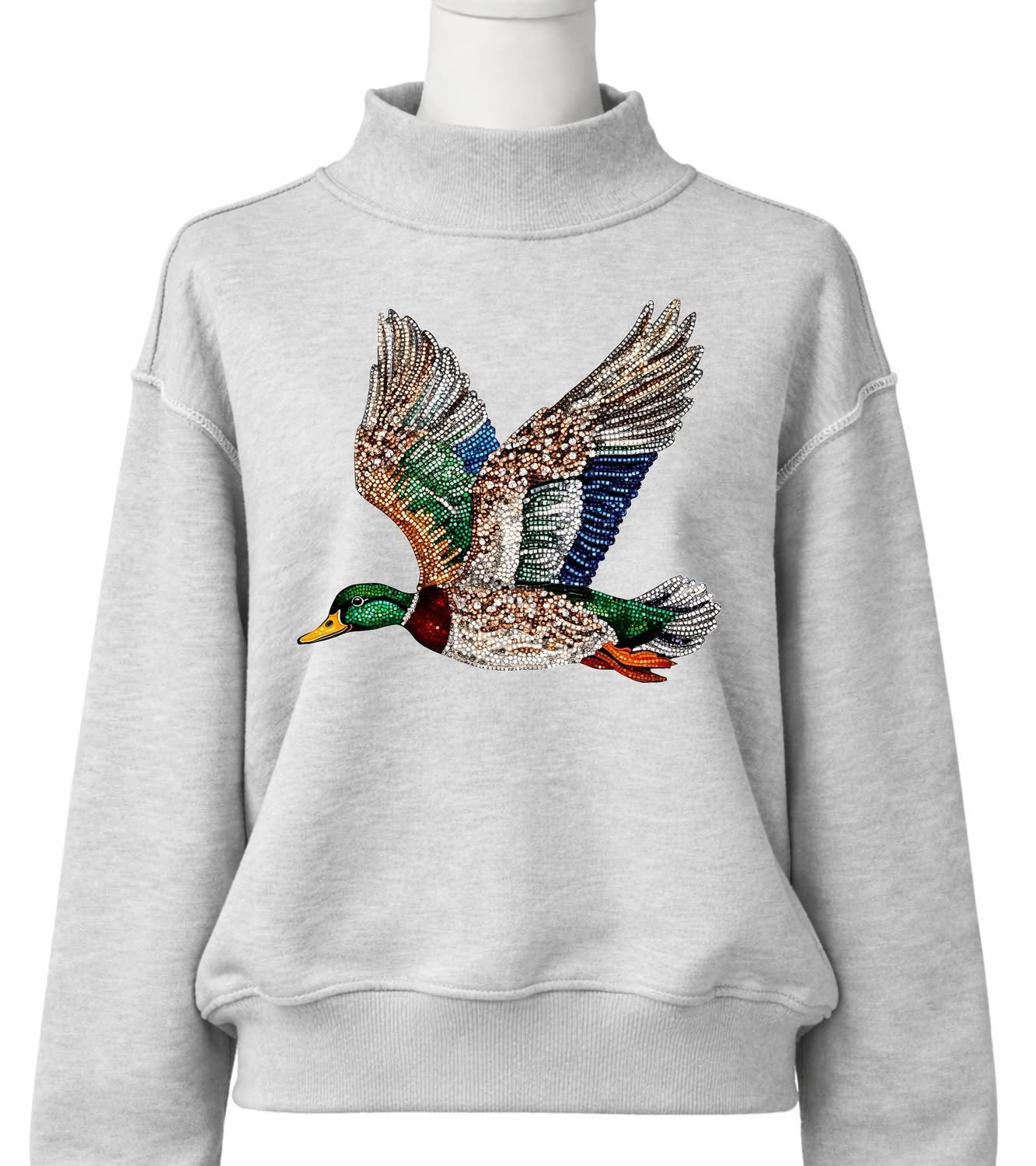 Mallard mock neck