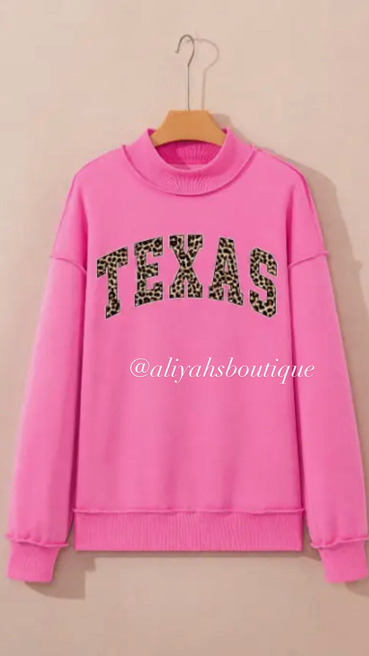 Exclusive Texas mockneck