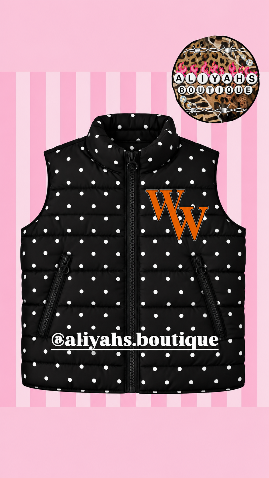Custom team Vest