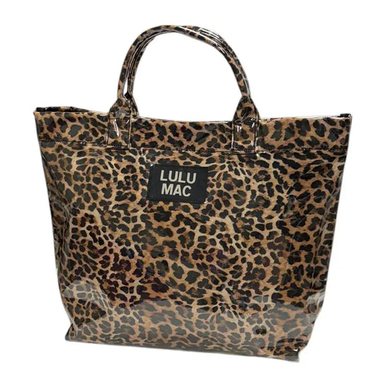 Lulu Mac Leopard tote