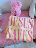 Jesus Saves graphic tee