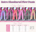 Retro Checkered Flow Pants