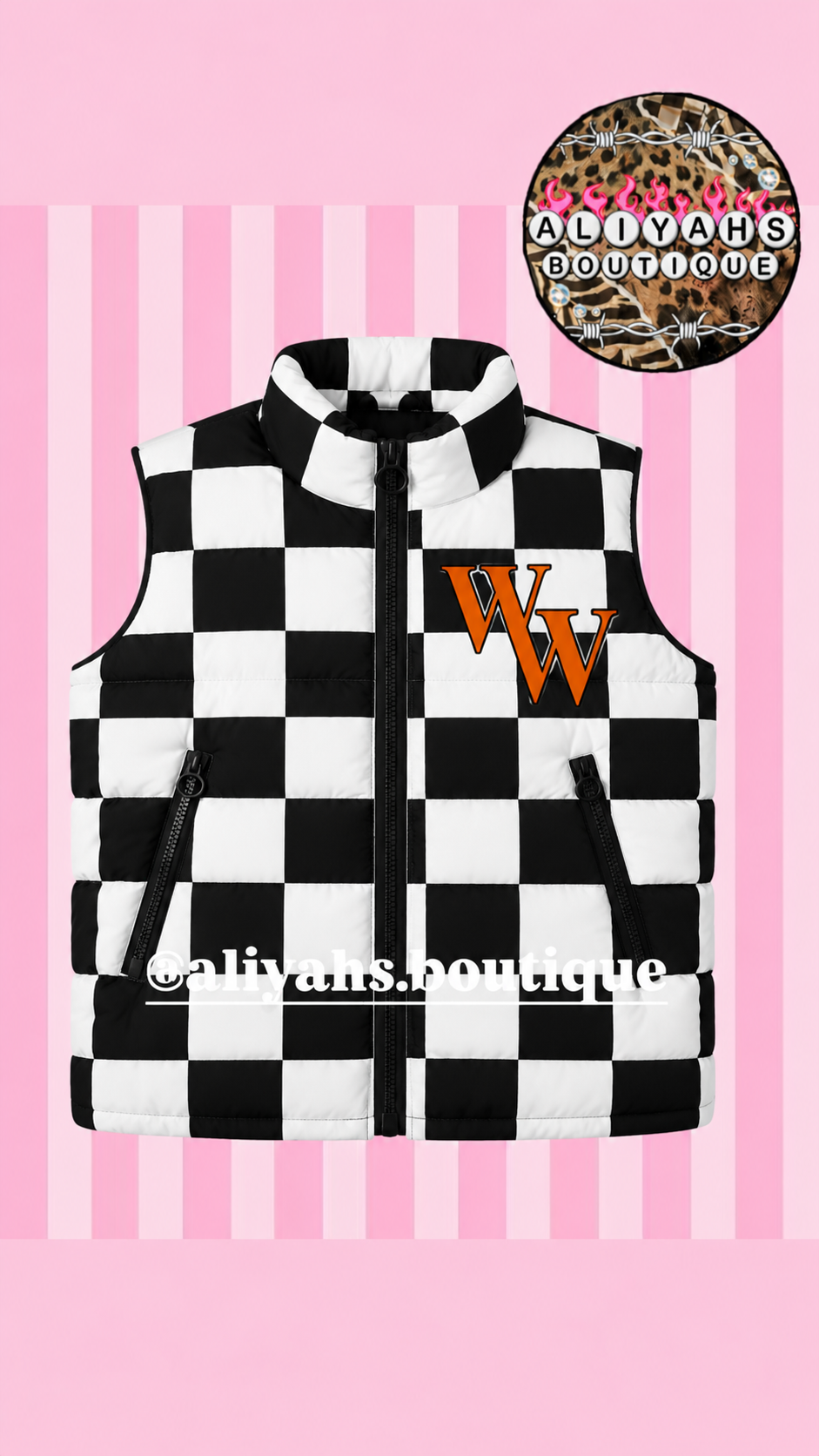 Custom team Vest