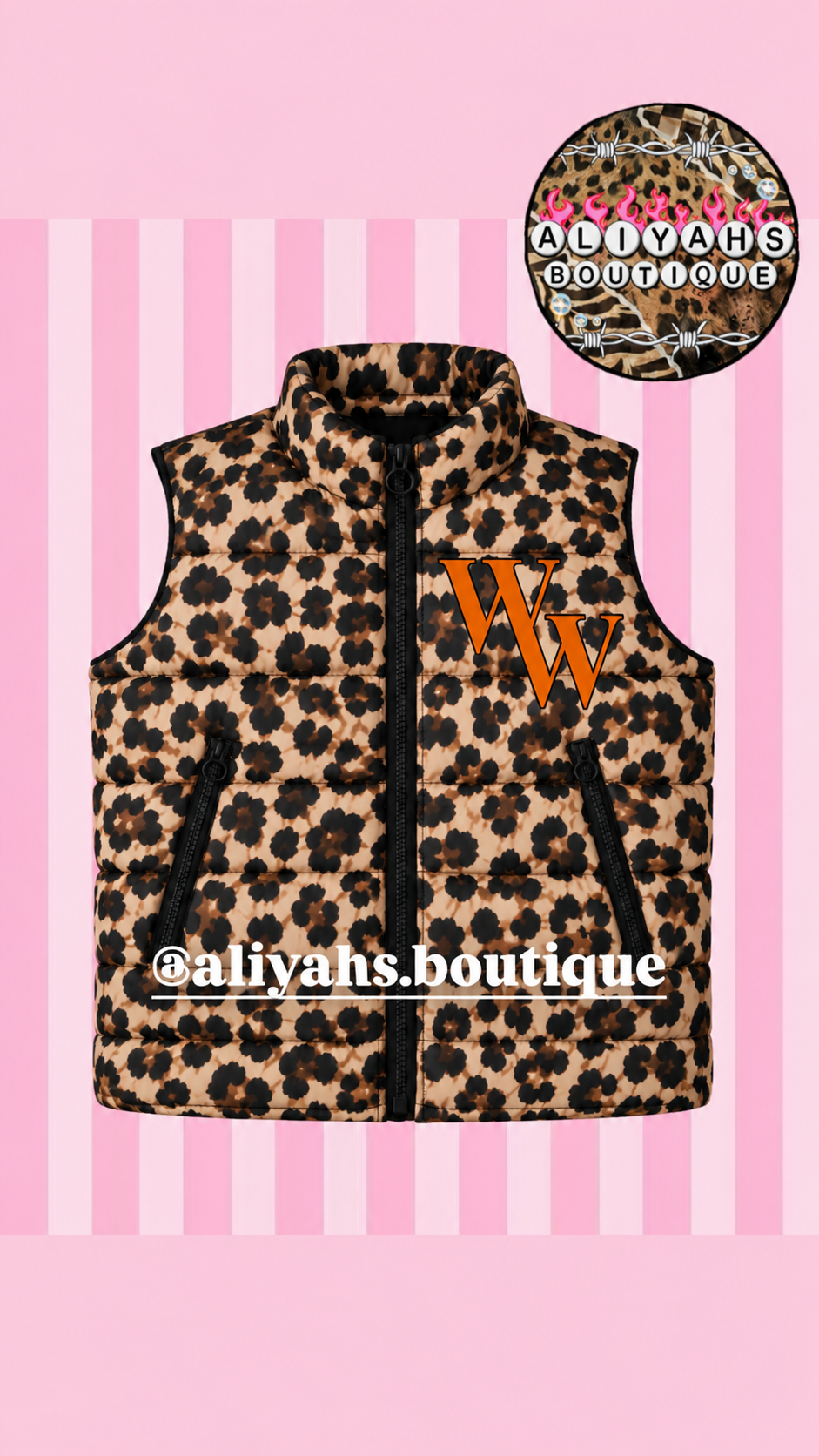 Custom team Vest