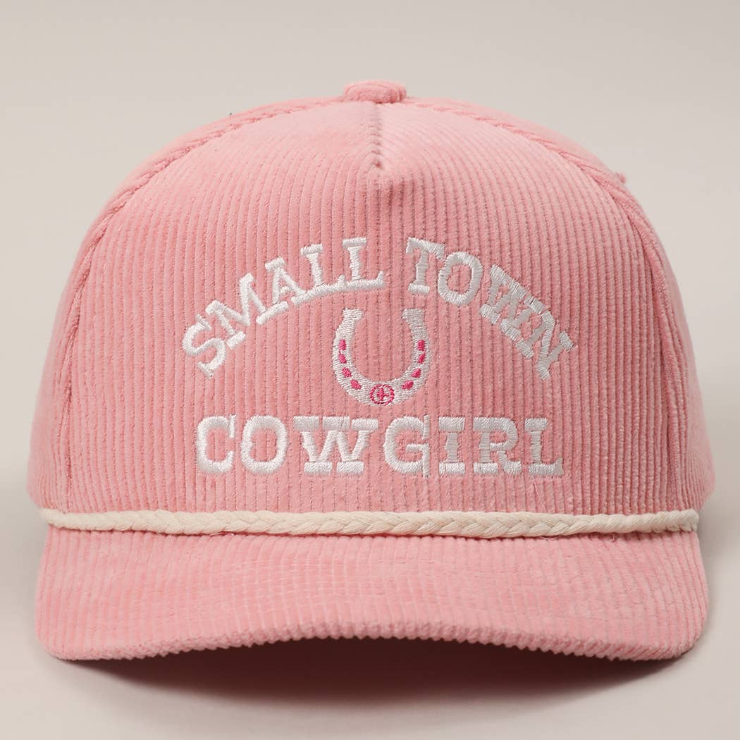 Small Town Cowgirl Trucker hat