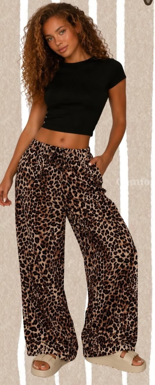 Classic Leopard lounge pants